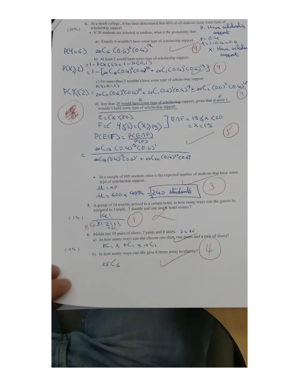 MATH 204 Exam 2, Spring 2016, page 2