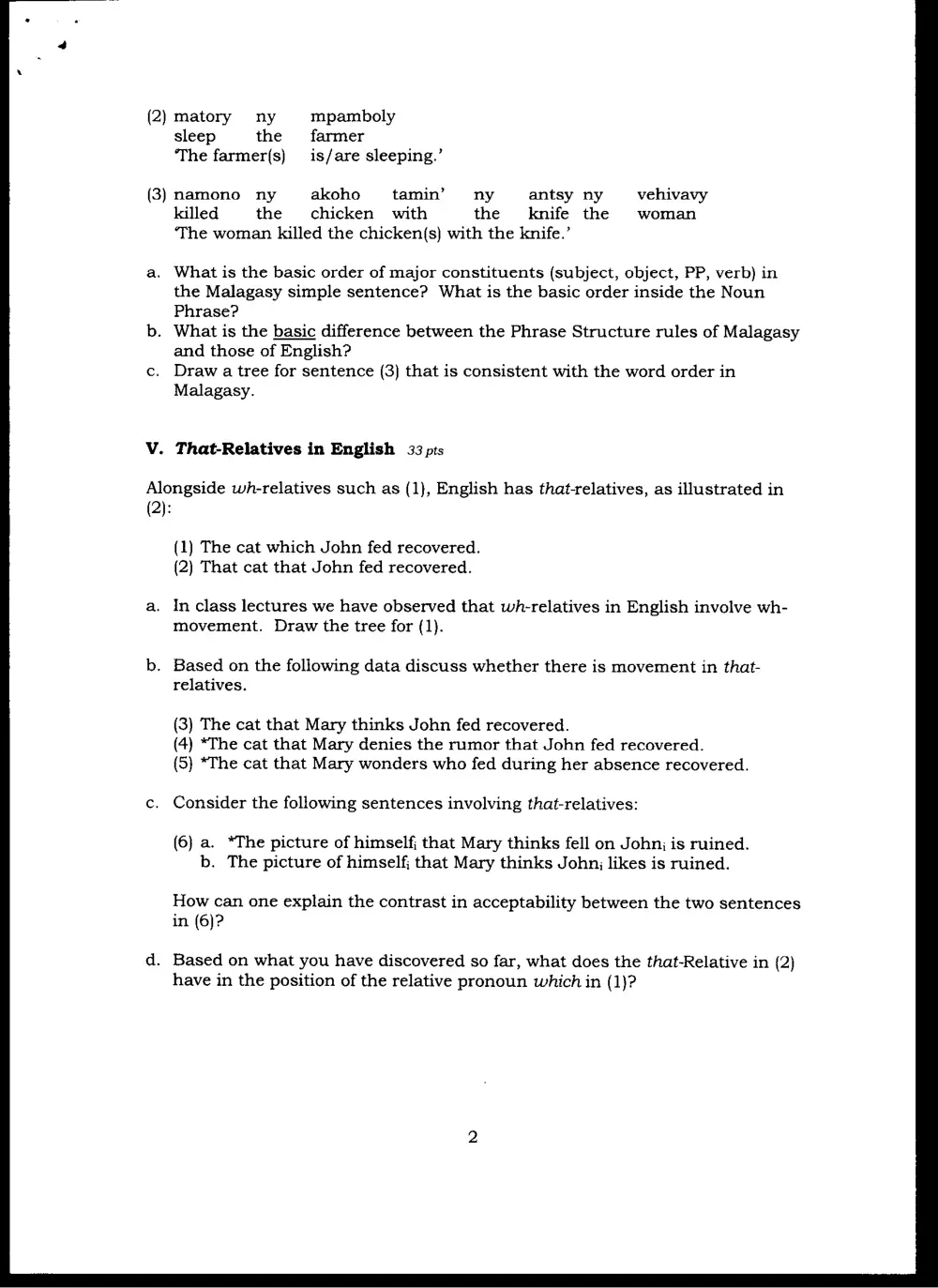 ENG 294 Final, Spring 2001, page 2
