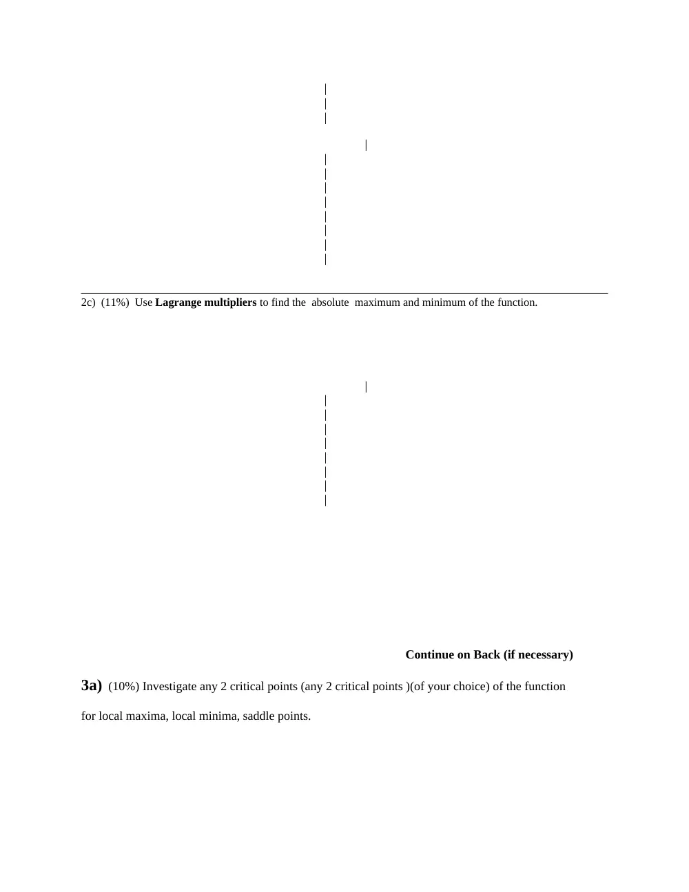 MATH 201 Exam 2, Fall 2012, page 3