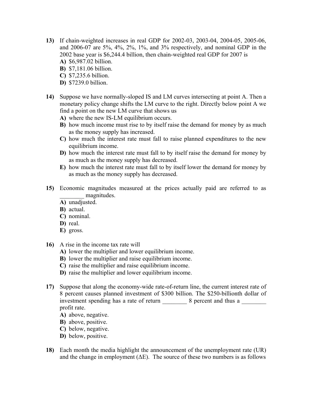 ECON 212 Midterm, Fall 2015, page 4