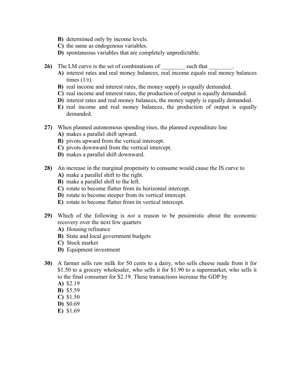 ECON 212 Midterm, Fall 2015, page 6