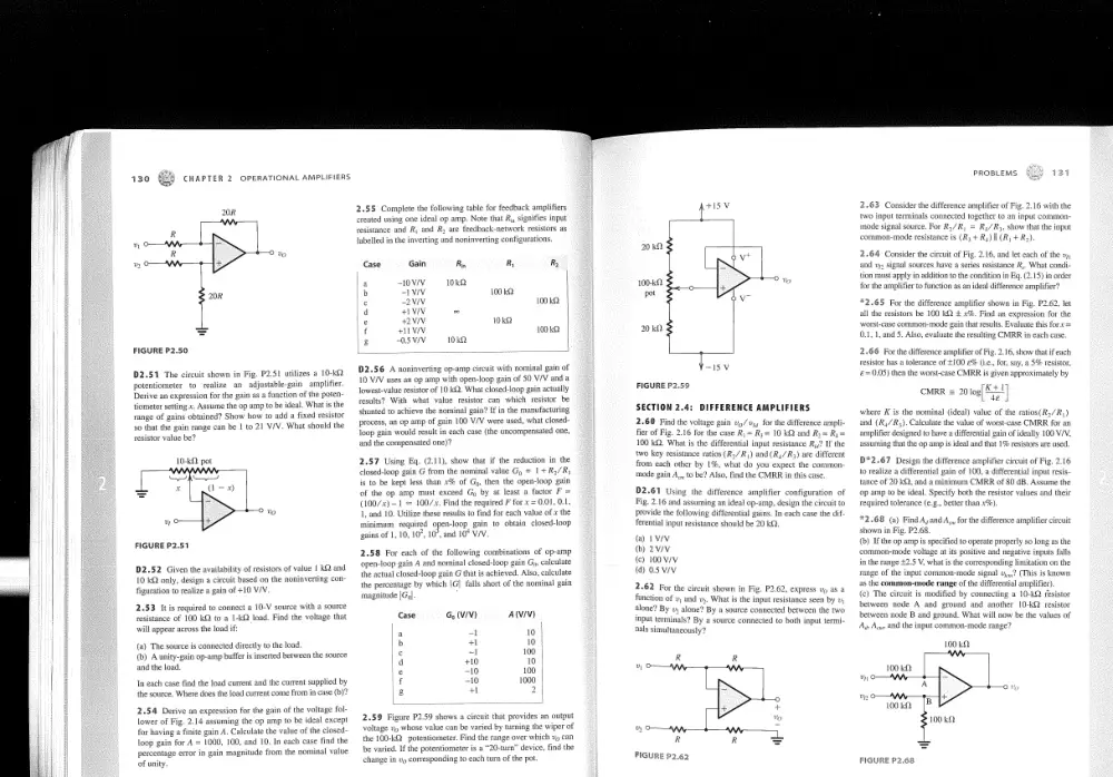 MECH 430 Problems Operational Amplifiers, Fall 2011, page 5