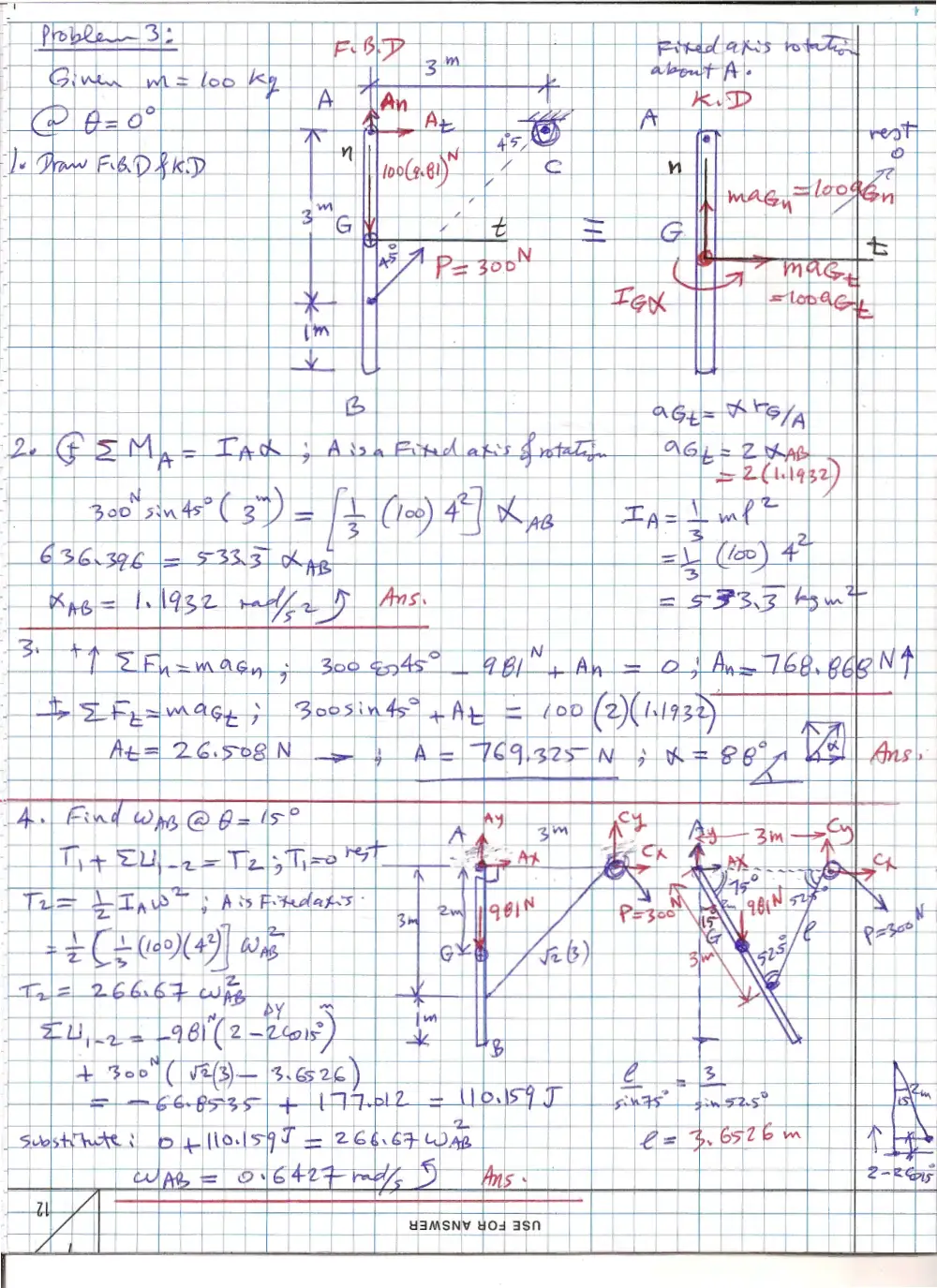 MECH 230 Final Given + Solution, Spring 2012, page 5