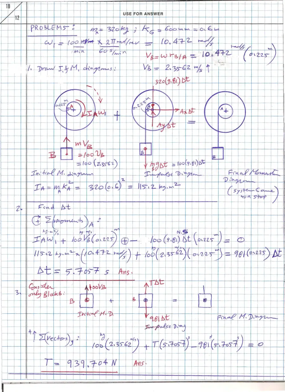 MECH 230 Final Given + Solution, Spring 2012, page 8