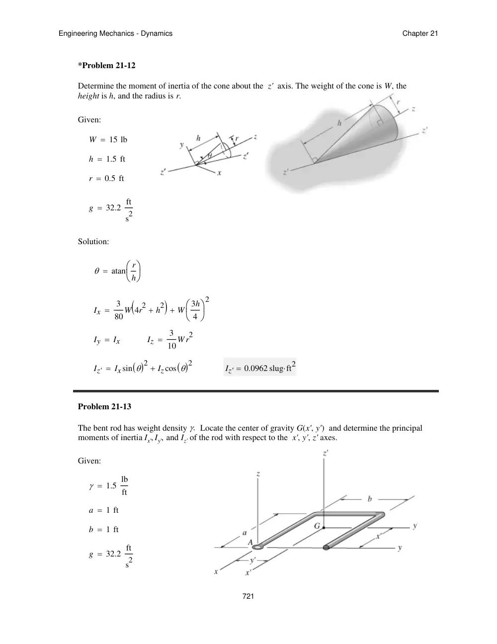 MEN 201 Problems For Chapter 21 with Solutions, Spring 2012, page 8