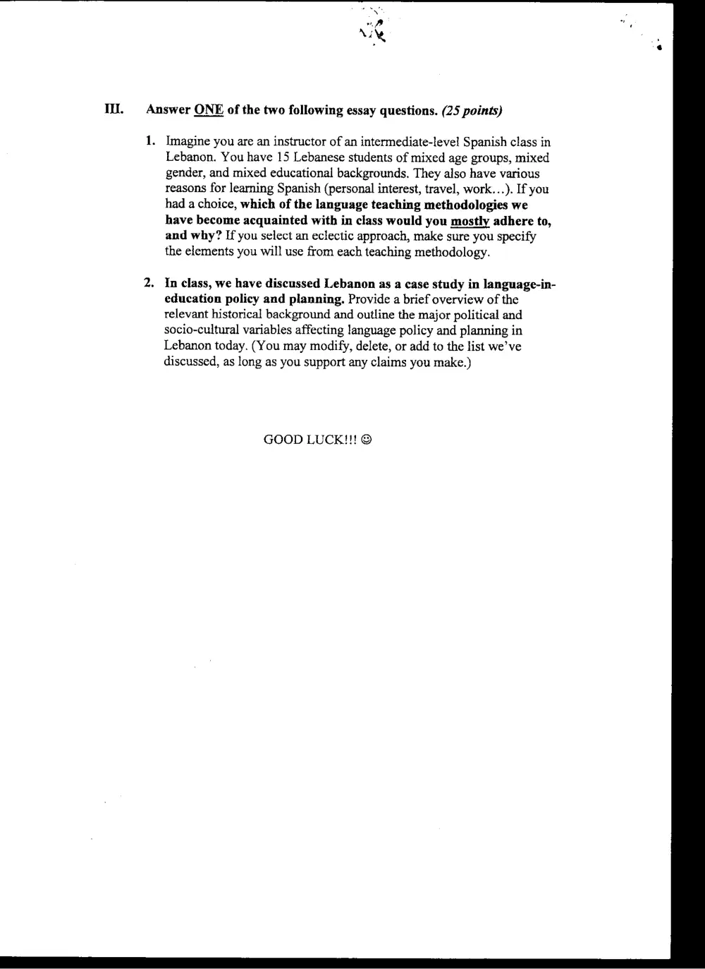 ENG 246 Final, Fall 2004, page 2