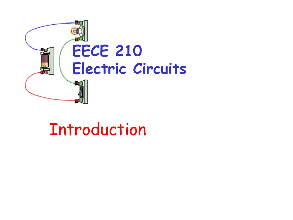 EECE 210 Lecture 0, Spring 2012, page 1