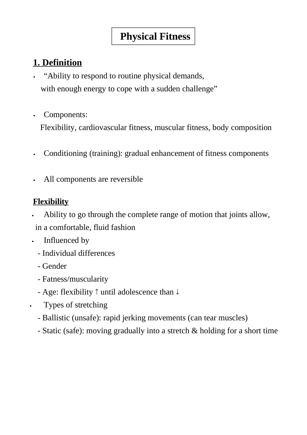 HEA 201 Chapter 3, Fall 2007, page 1