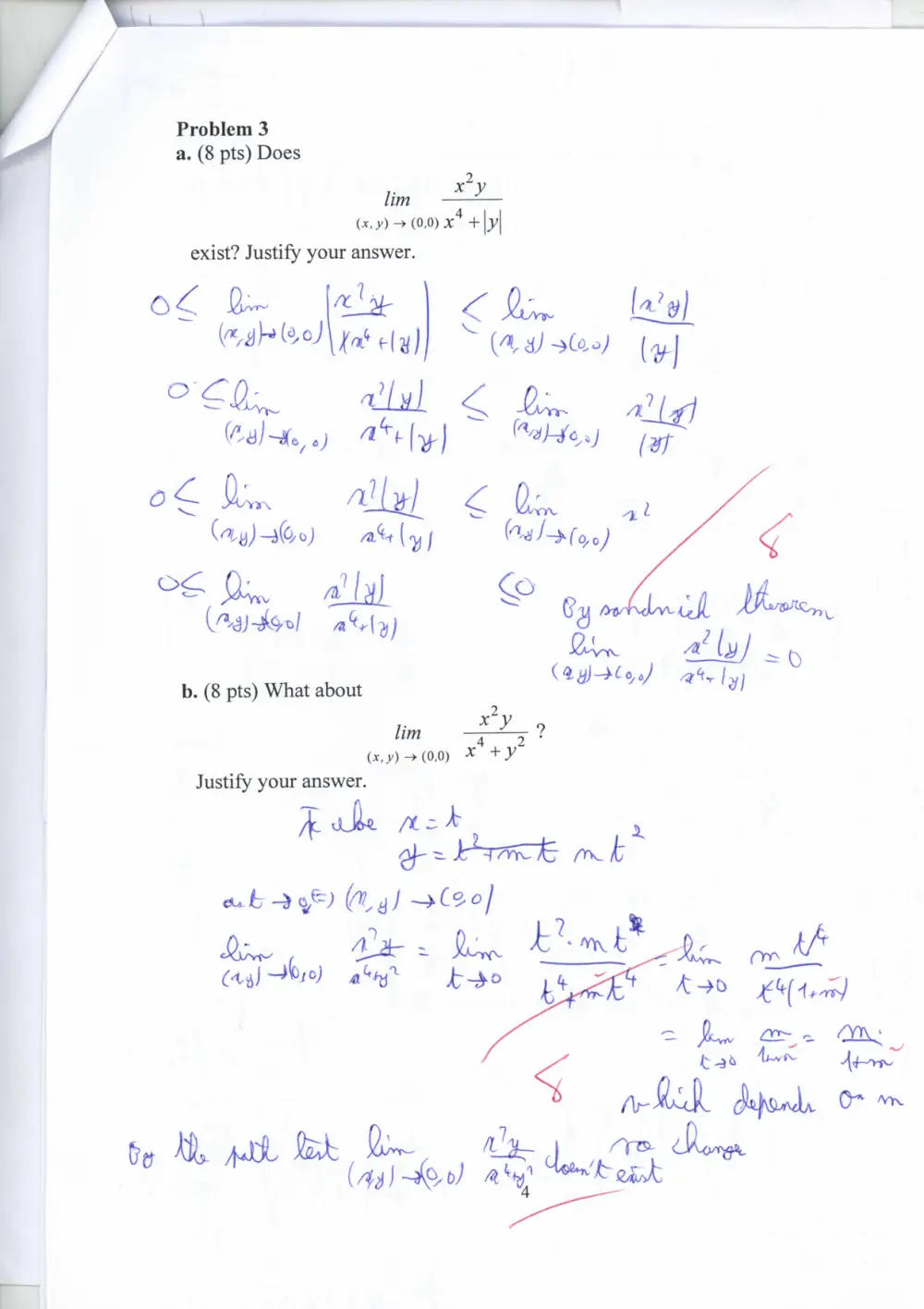 MATH 201 Exam 2, Fall 2019, page 4