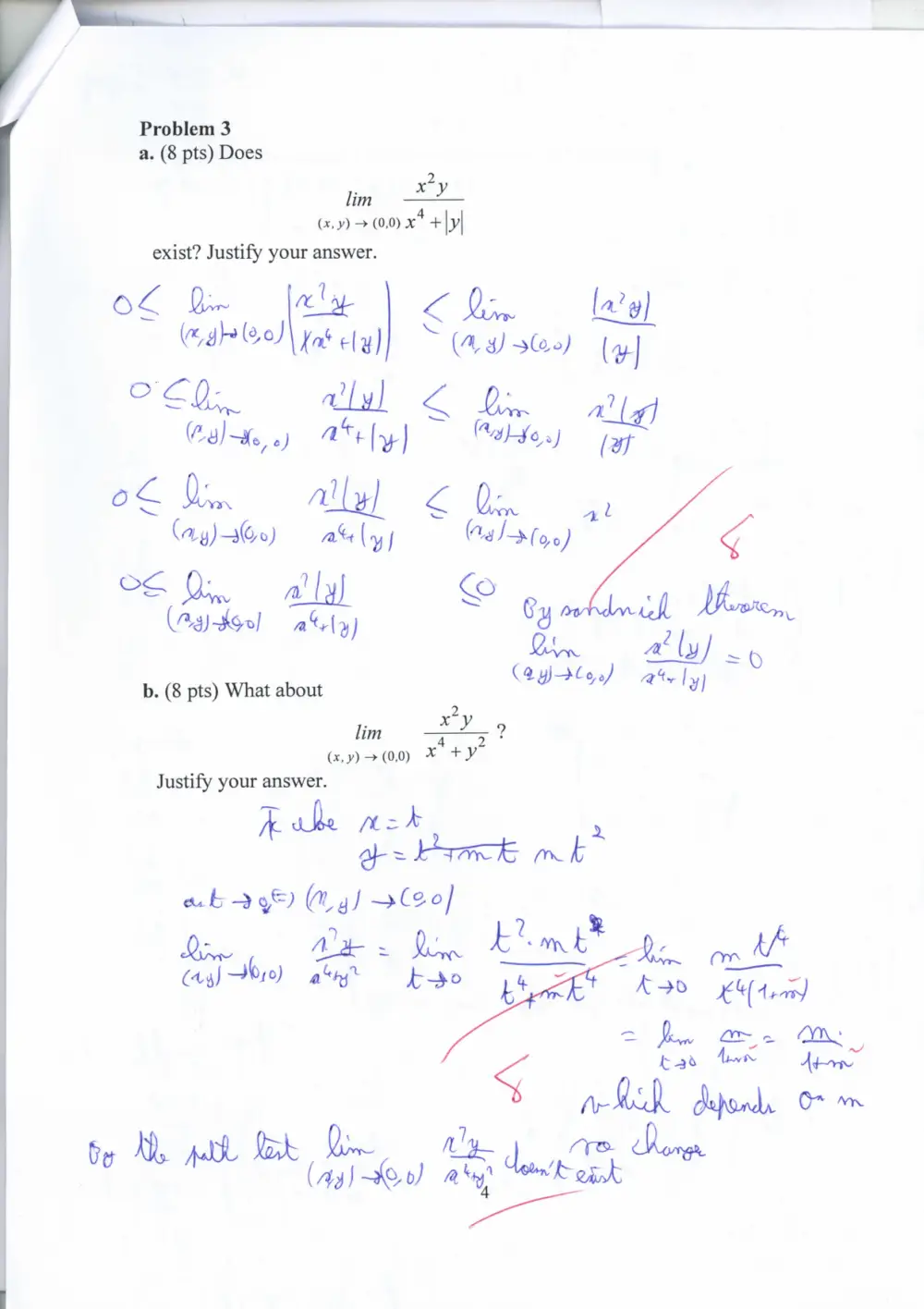 MATH 201 Exam 2, Fall 2019, page 6