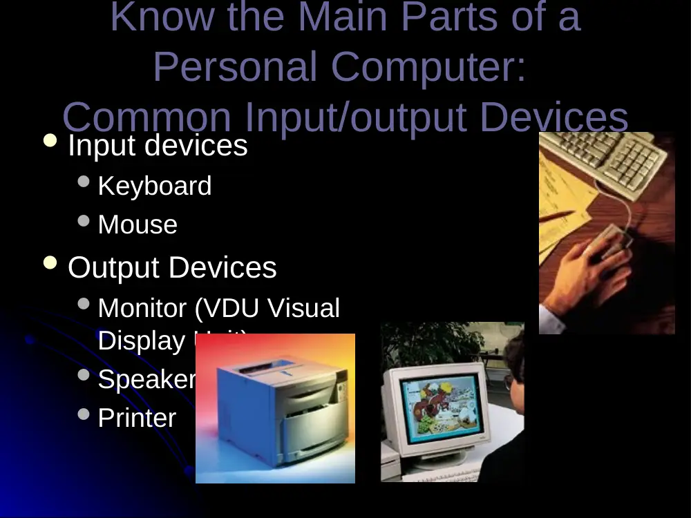 CSC 201 Chapter 1- Basic IT Concepts, Fall 2001, page 10