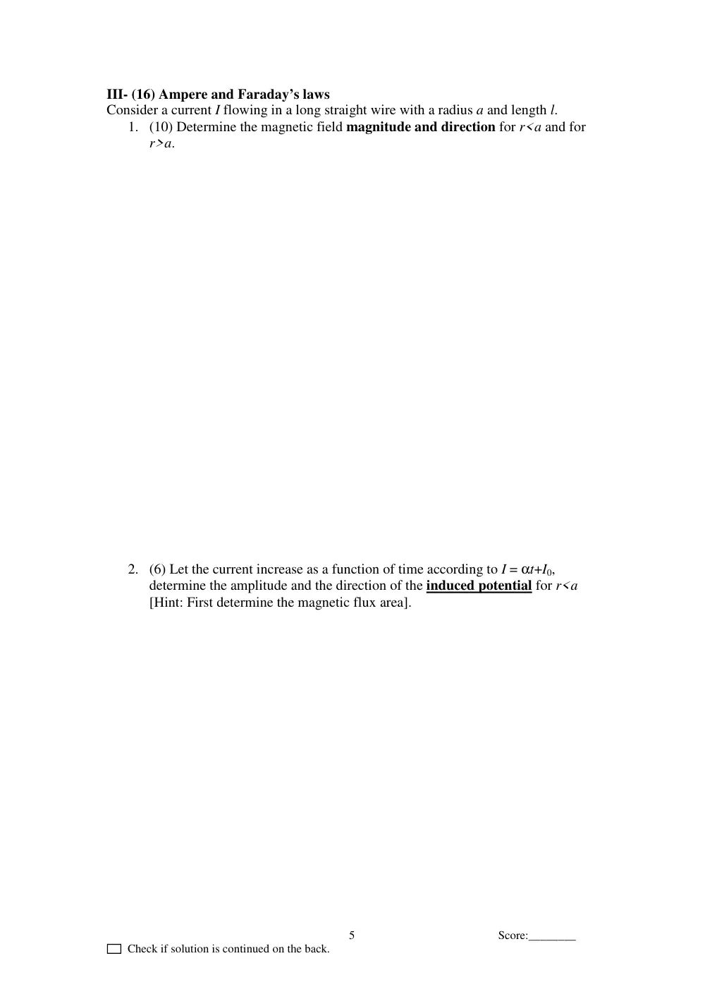 PHYS 211 Final, Spring 2013, page 5