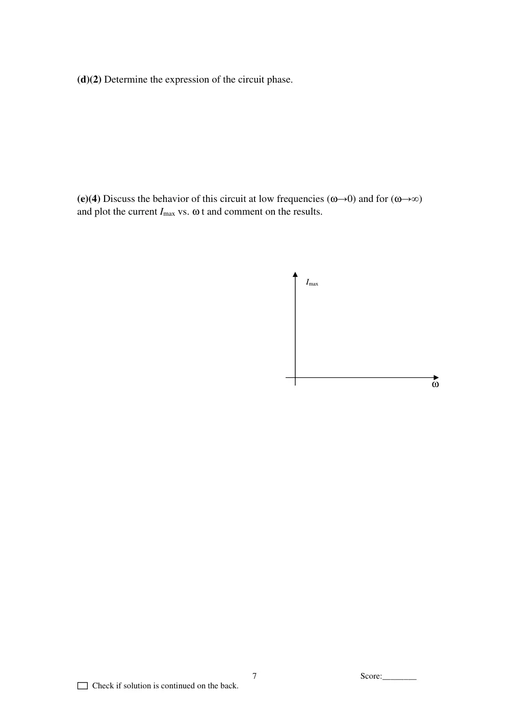 PHYS 211 Final, Spring 2013, page 7