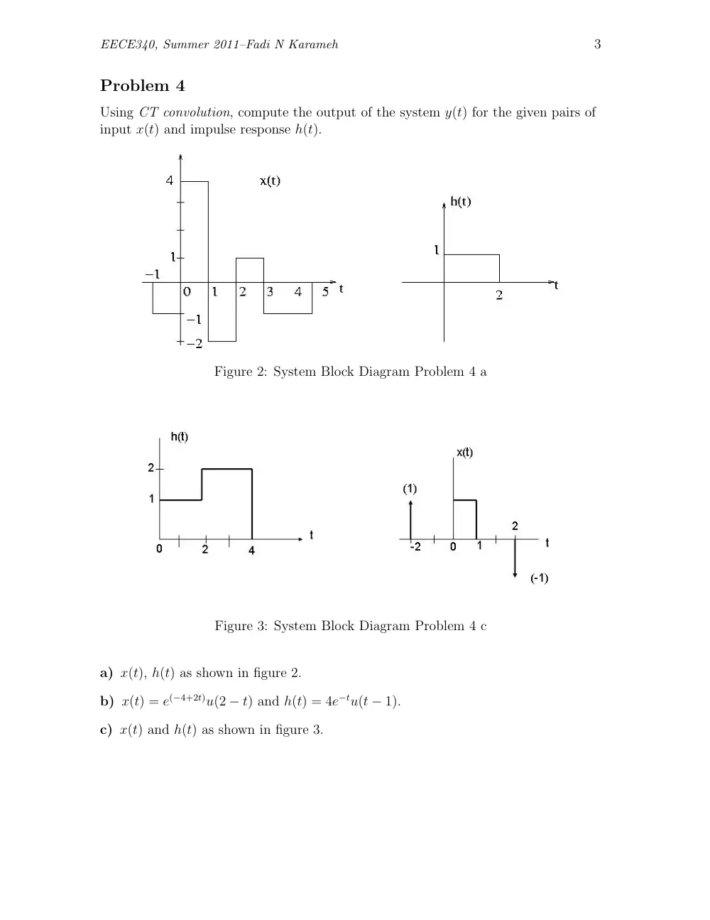 EECE 340 Homework Problem Set 3, Summer 2011, page 3