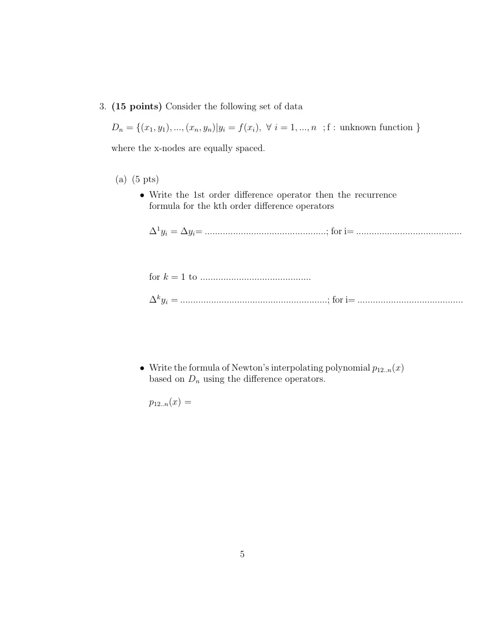 MATH 251 Final, Fall 2010, page 5