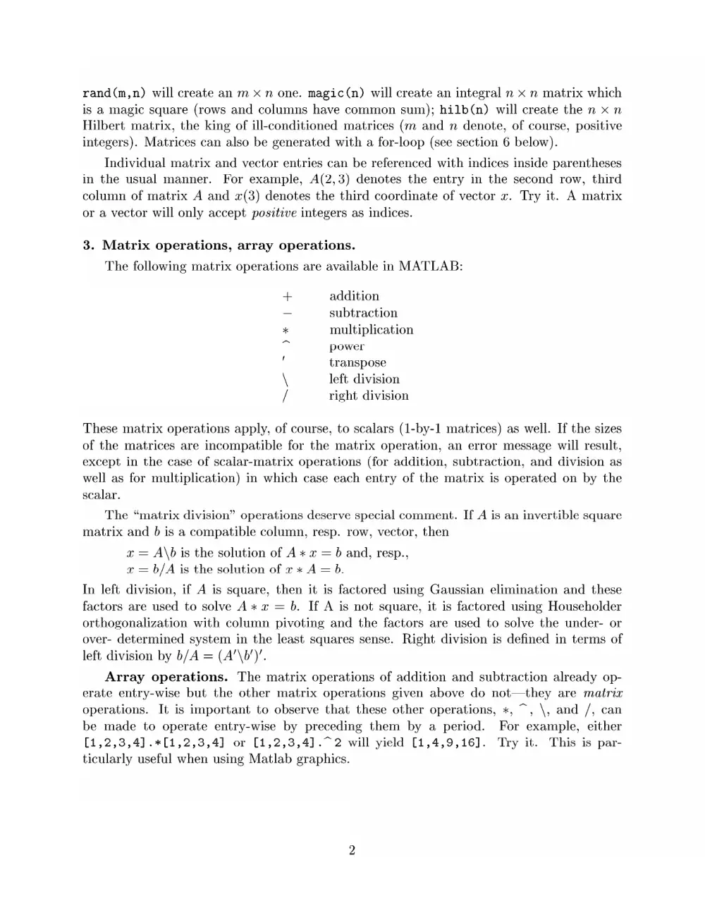 EECE 340 Tutorial, Spring 2011, page 6
