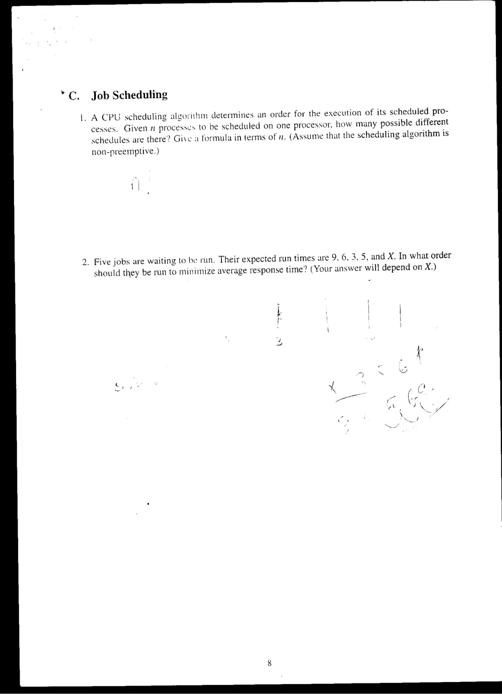 CMPS 272 Final, Fall 2001, page 8