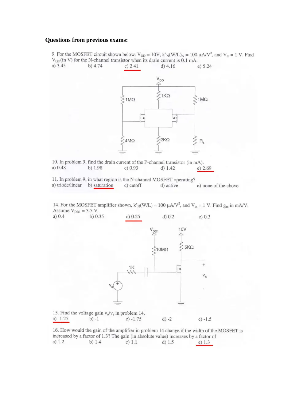 EECE 310 Exam, Spring 2008, page 1