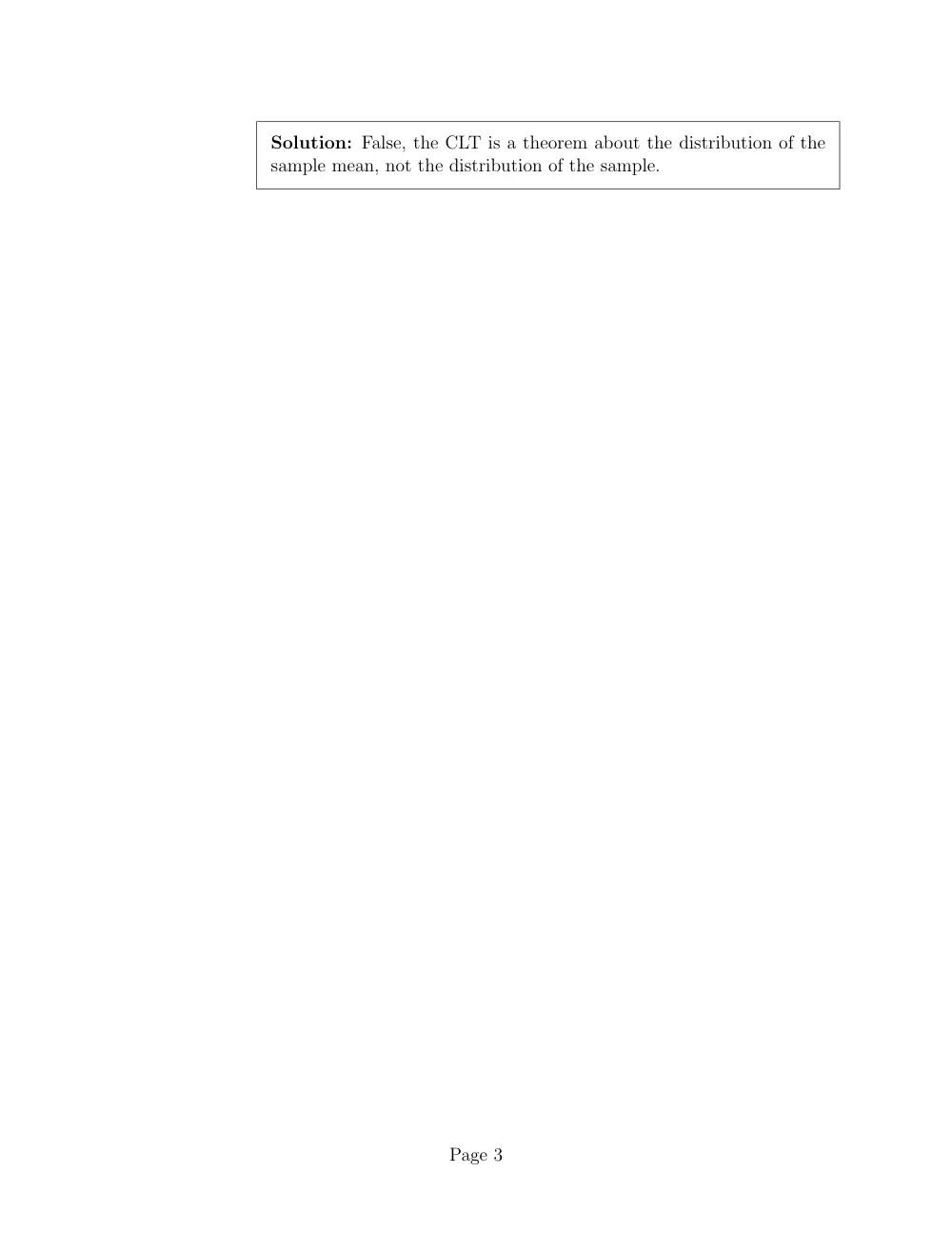 STAT 230 Midterm With Solution, Summer 2013, page 3