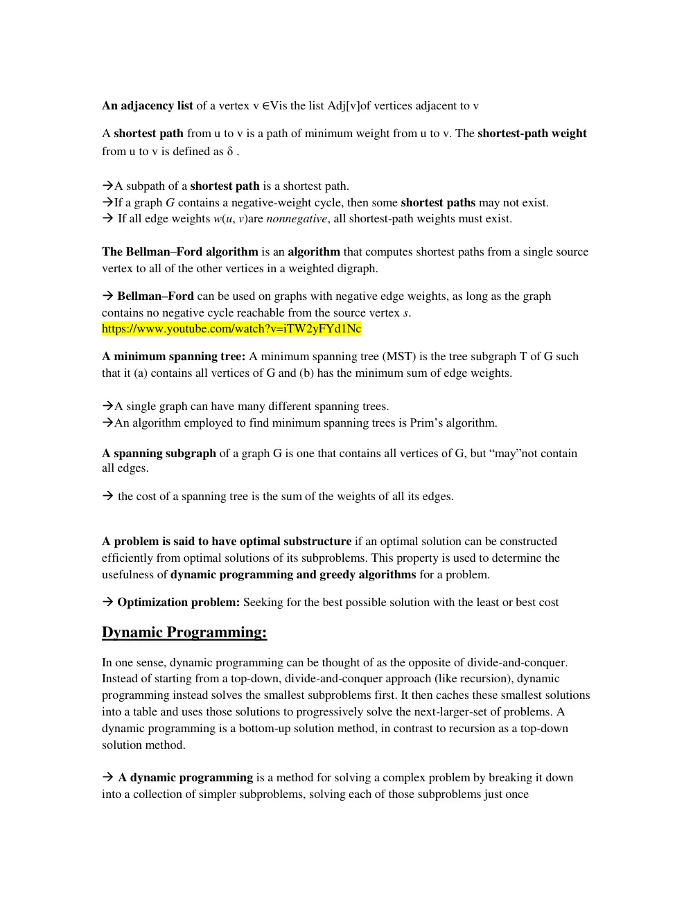CSC 310 Notes for Final, Fall 2018, page 3