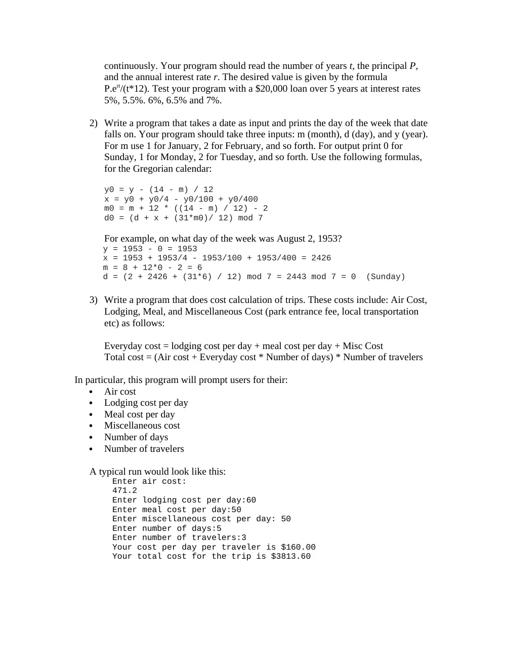 EECE 230 Homework Chapter 1- Multiple Problems, Spring 2015, page 2