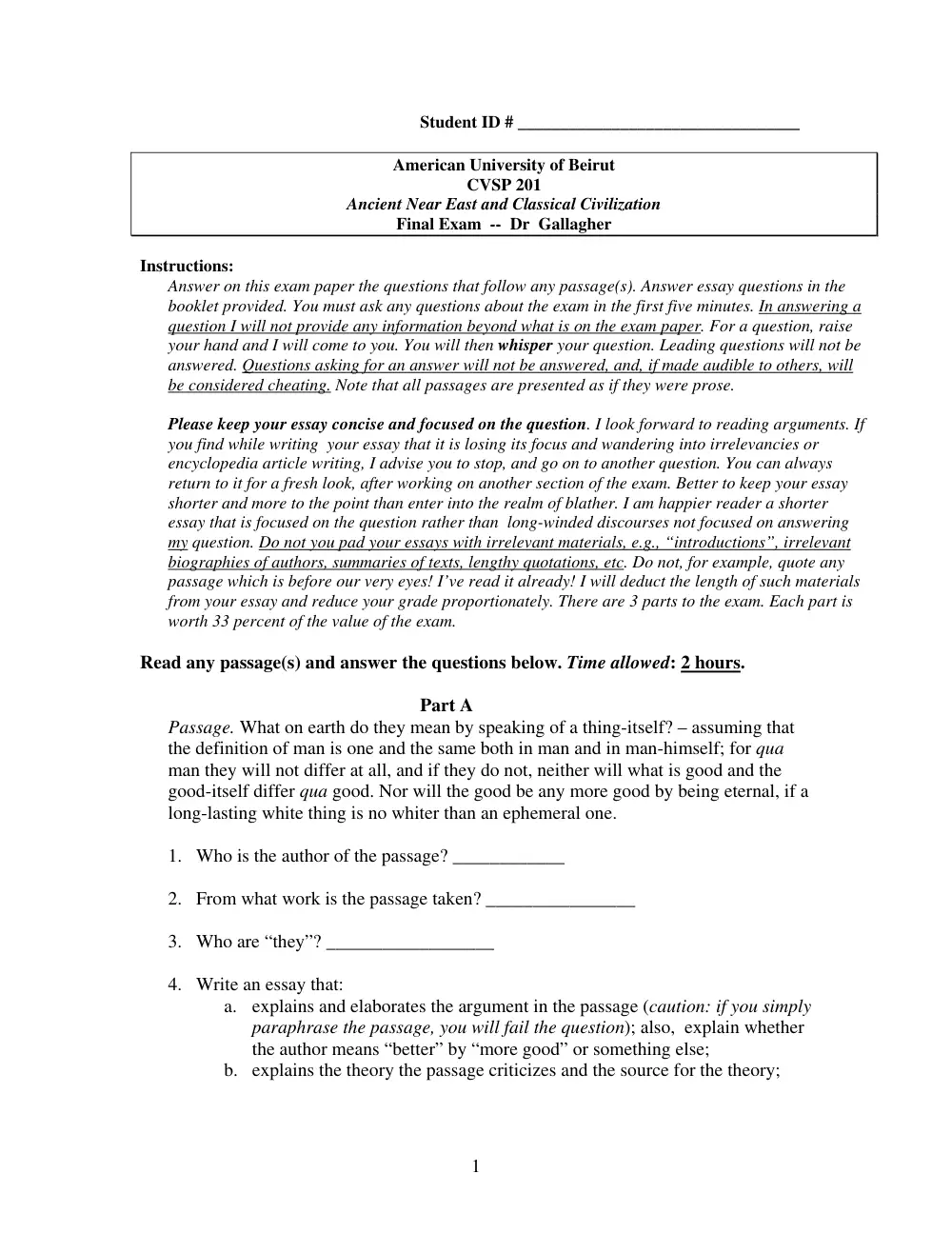CVSP 201 Final, Fall 2007, page 1