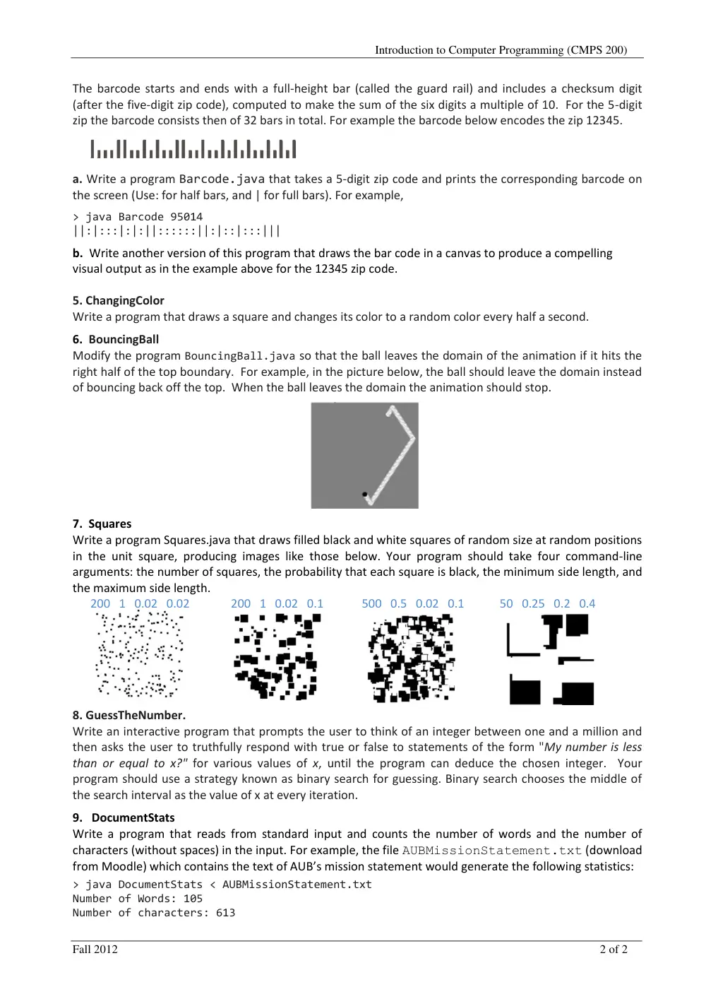 CMPS 200 Homework Assignment 7, Fall 2012, page 2