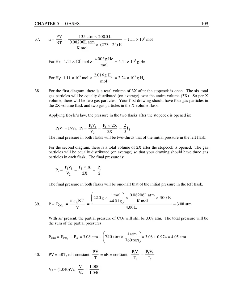 CHM 201 Problems Solution for Chap 5 Exercises, Fall 2013, page 6