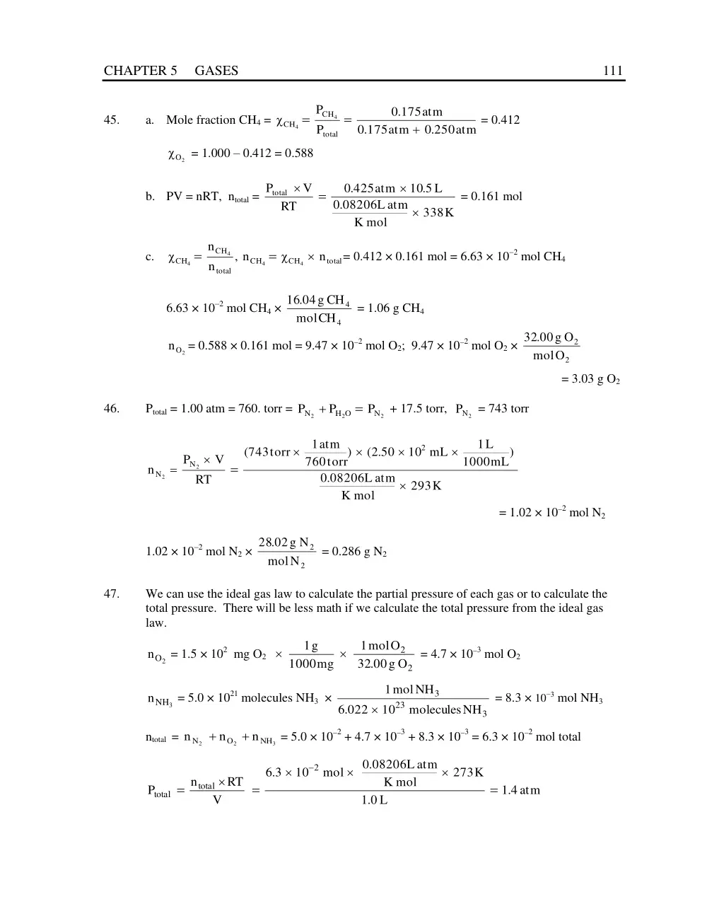 CHM 201 Problems Solution for Chap 5 Exercises, Fall 2013, page 8