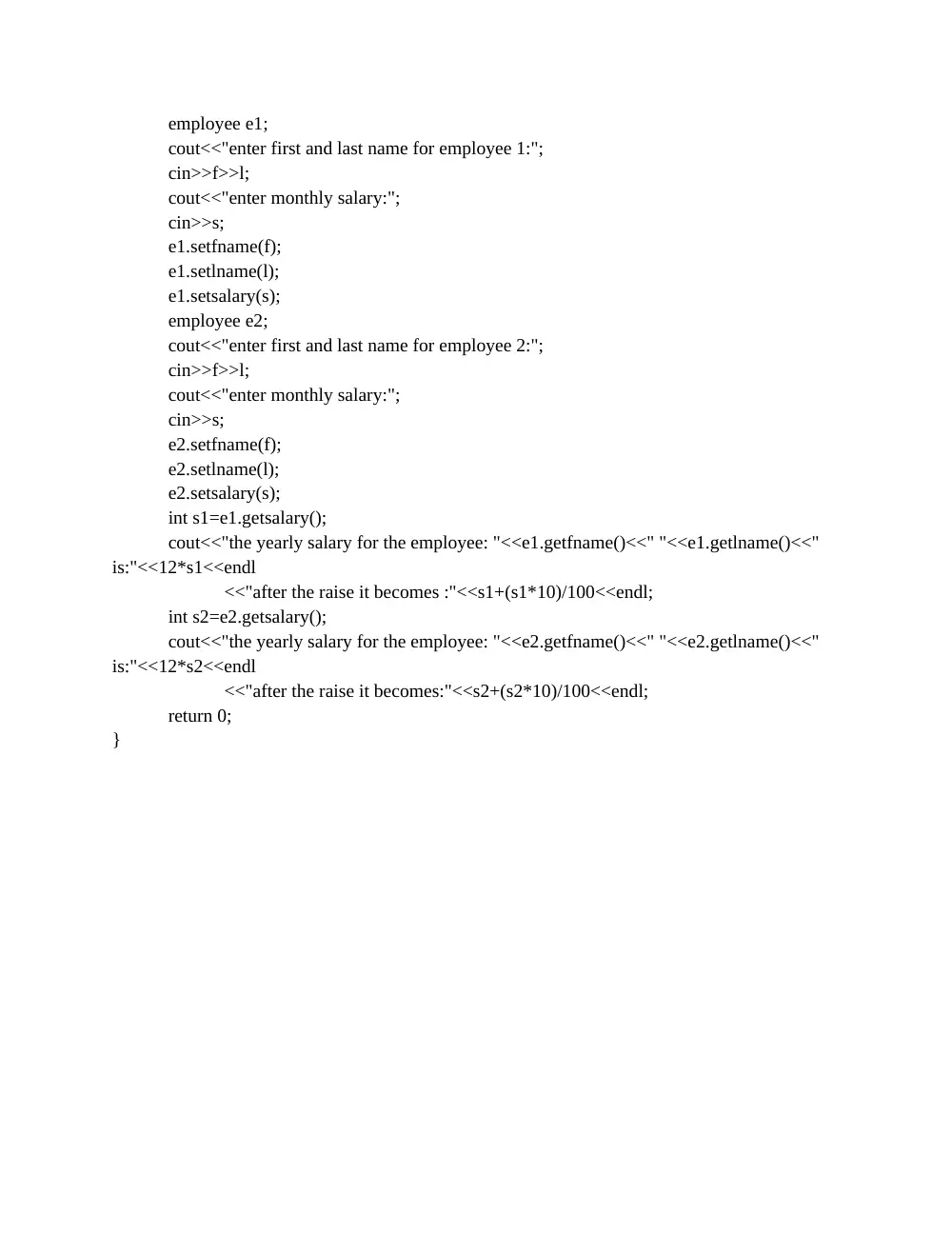 CSI 250 Homework 1, Fall 2011, page 4