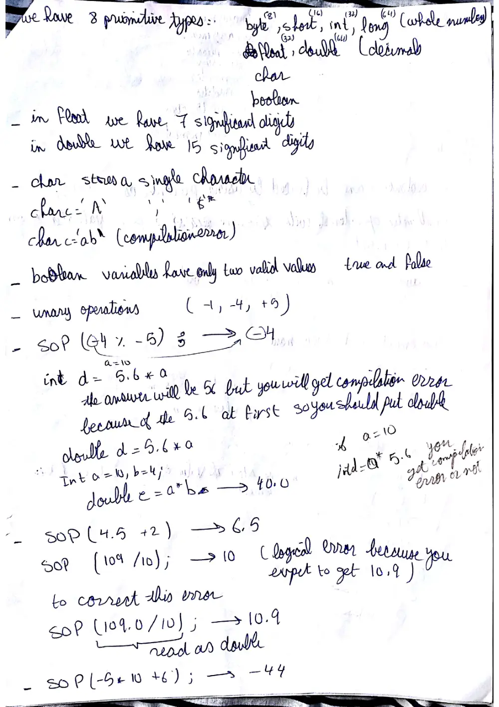 COE 212 Notes Chapter 1, Spring 2014, page 2