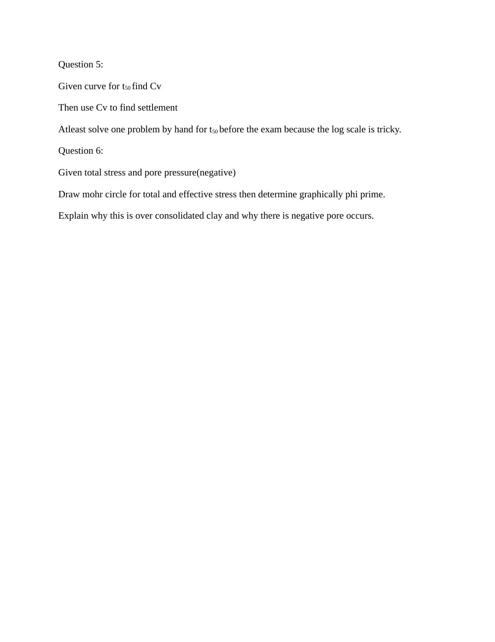 CIVE 431 Final, Spring 2015, page 2