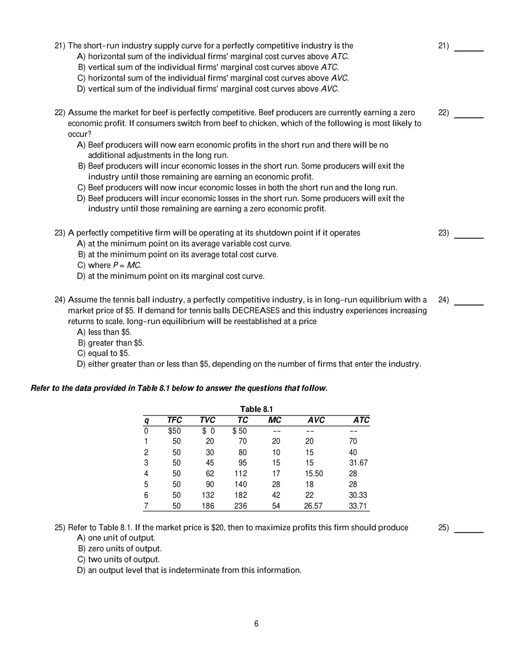 ECON 211 Final Sample, Summer 2011, page 6