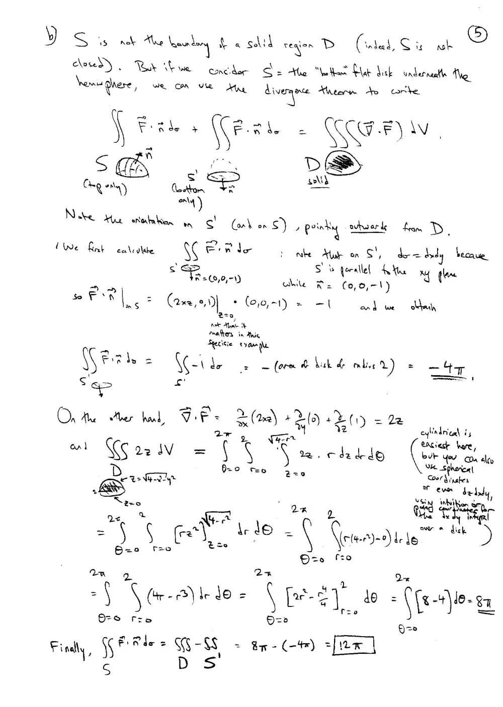 MATH 202 Exam 1 with Solution, Spring 2008, page 5