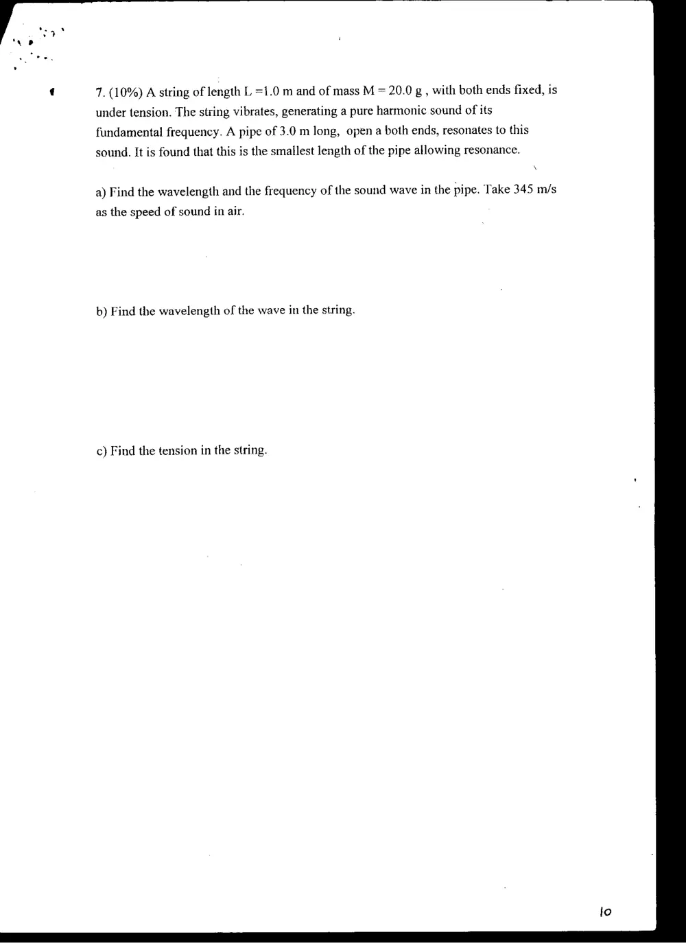 PHYS 204 Final, Fall 1997, page 10