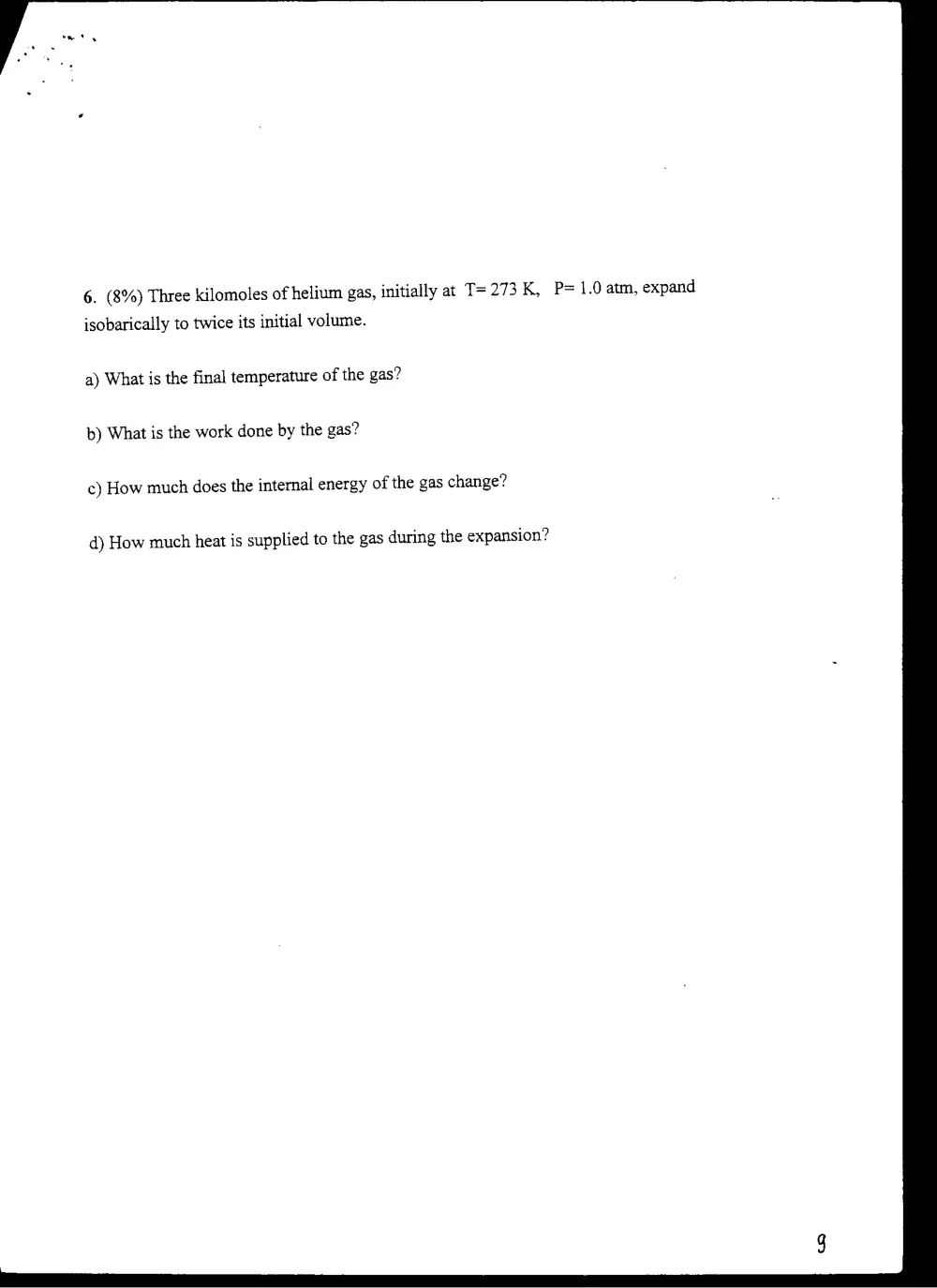 PHYS 204 Final, Fall 1997, page 9