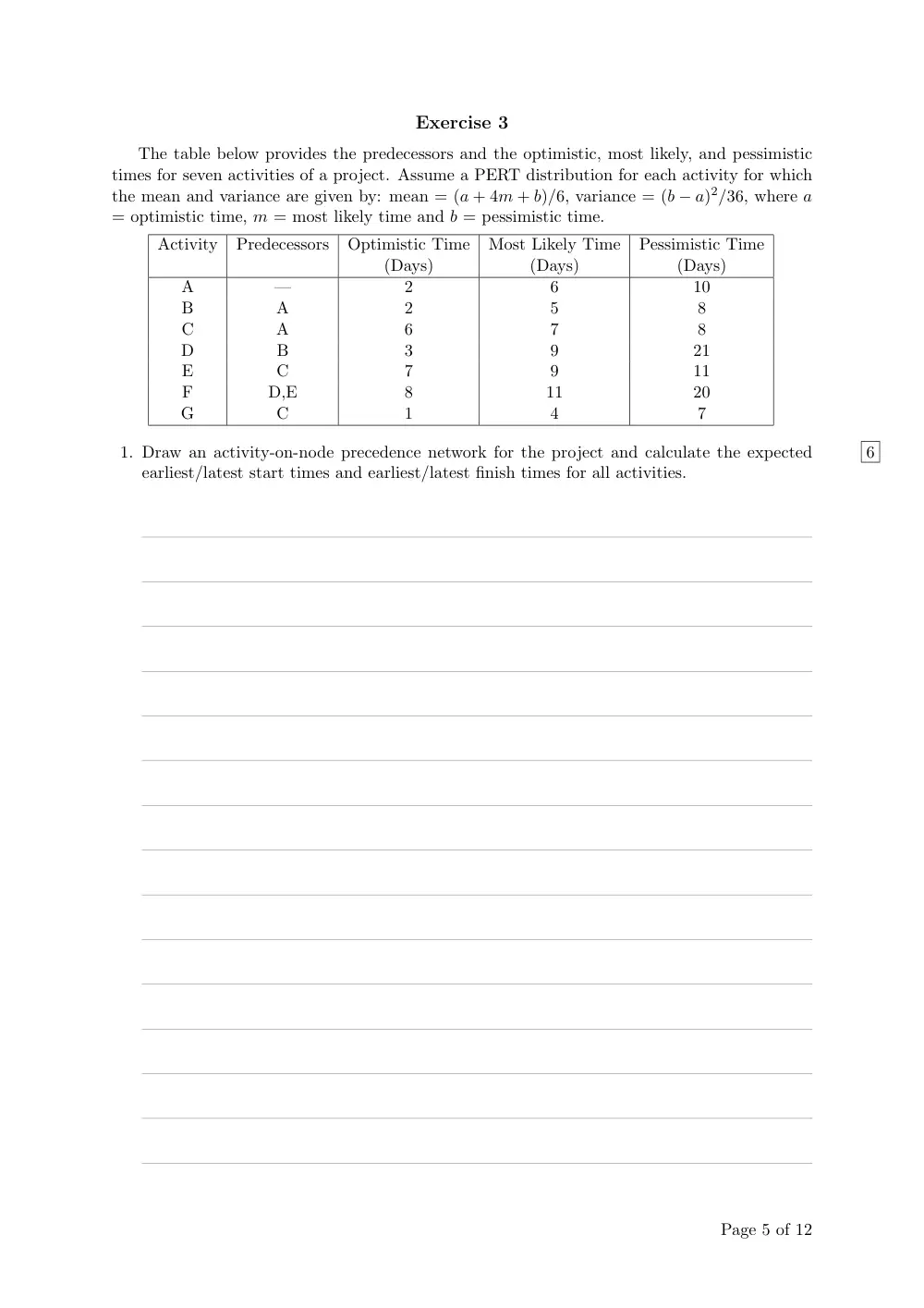 DCSN 205 Final, Spring 2012, page 5