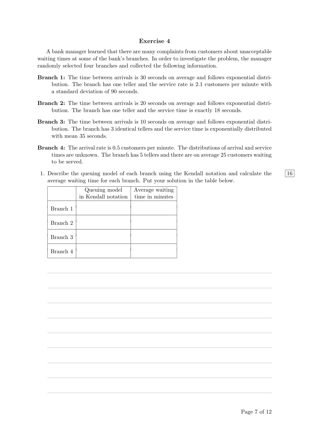 DCSN 205 Final, Spring 2012, page 7