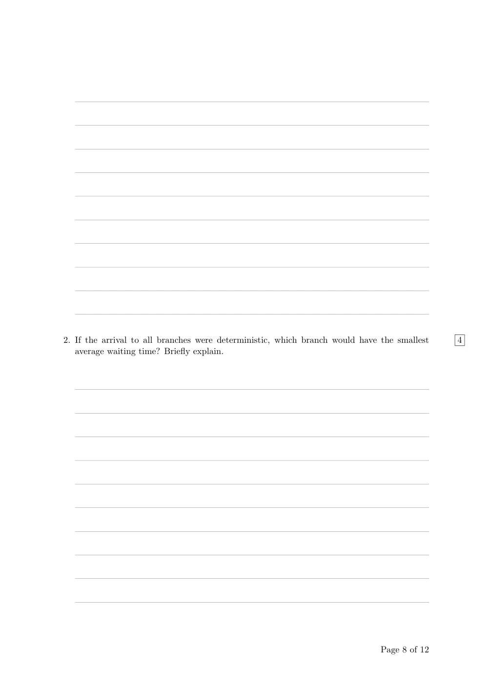DCSN 205 Final, Spring 2012, page 8