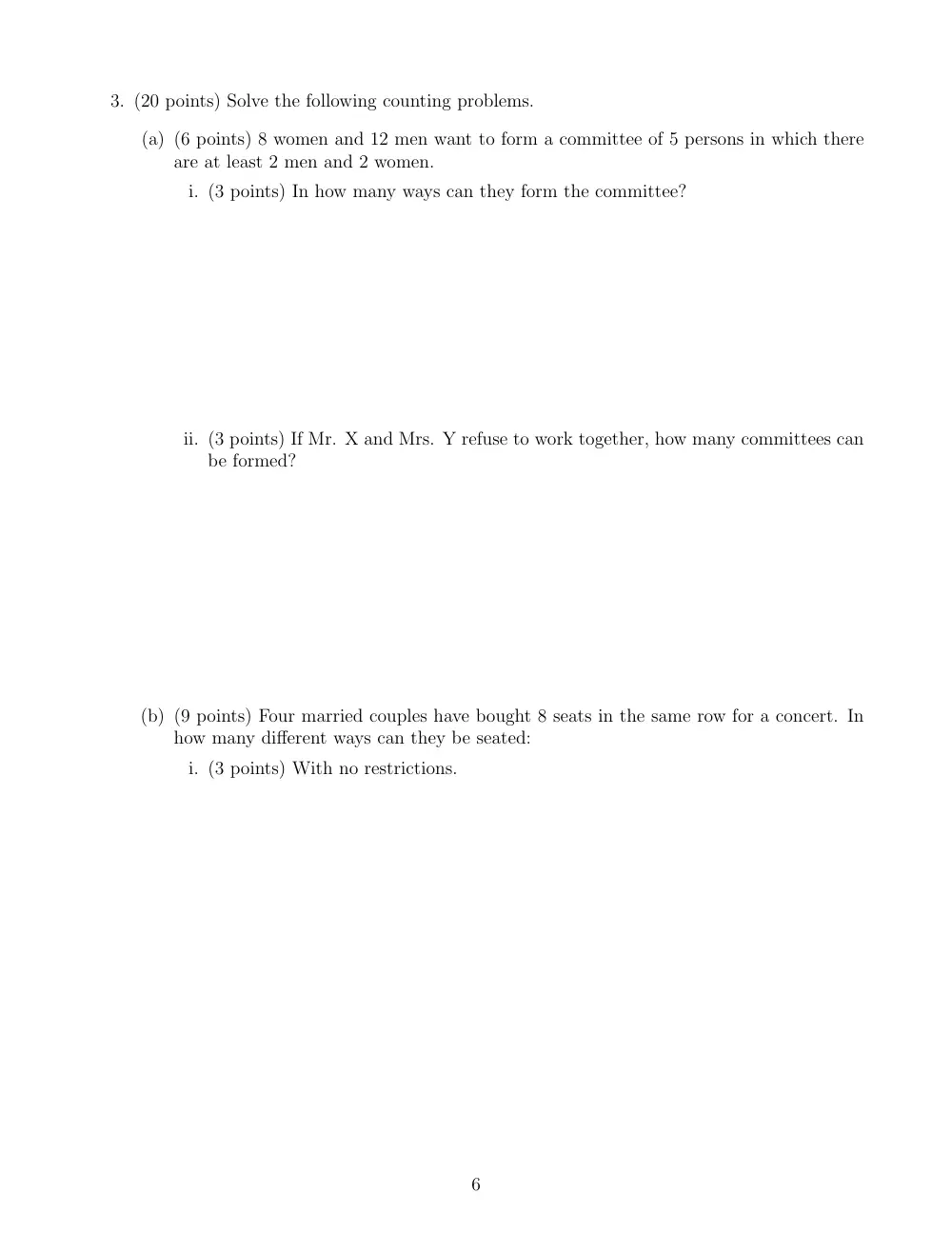 MATH 211 Final, Spring 2008, page 6