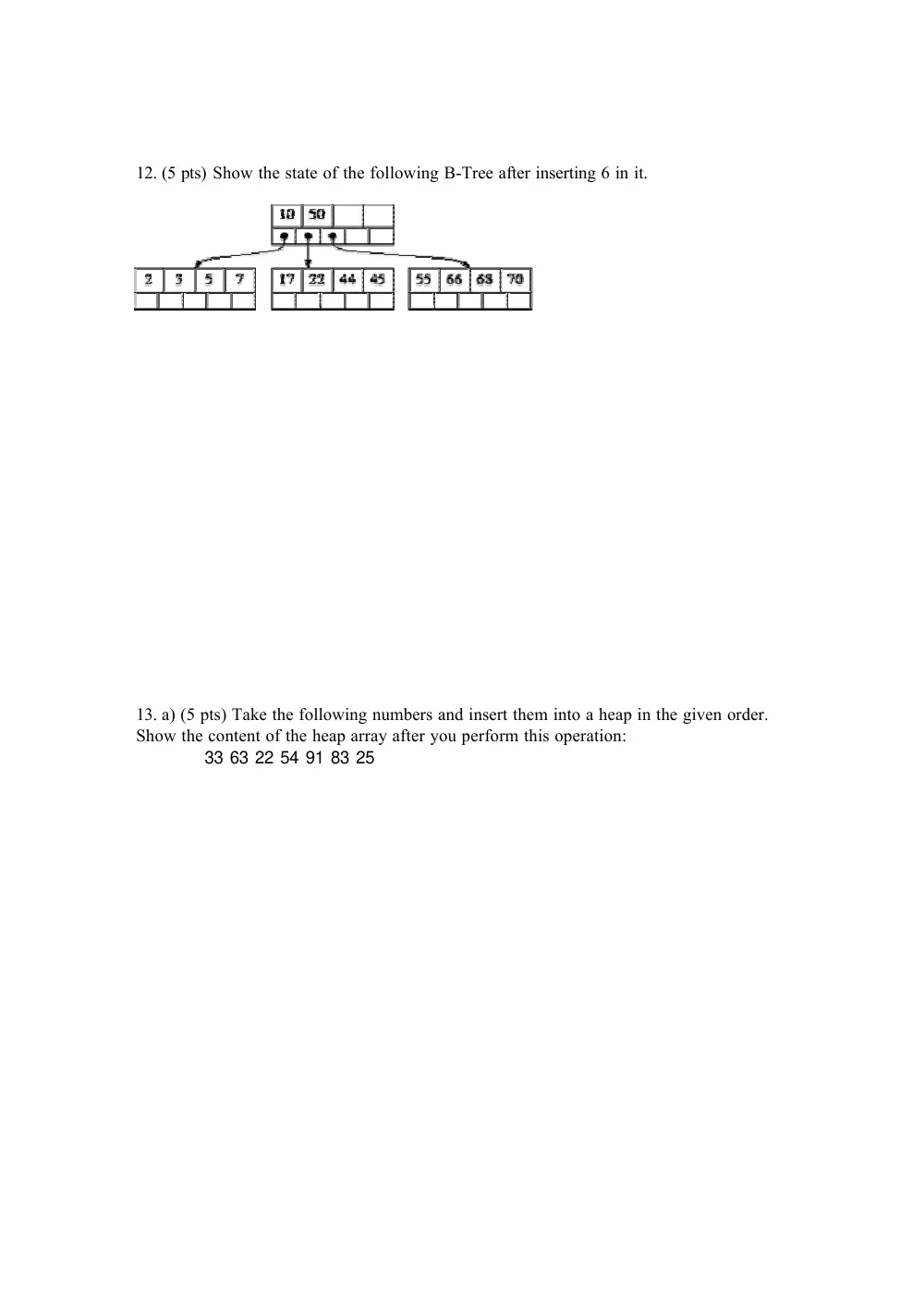 CMPS 212 Midterm, Fall 2005, page 5