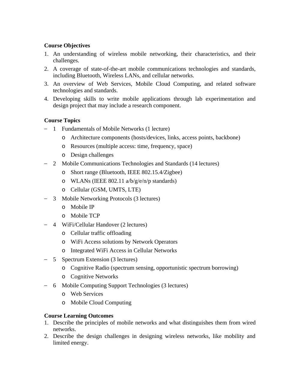 EECE 451 Syllabus, Spring 2015, page 2