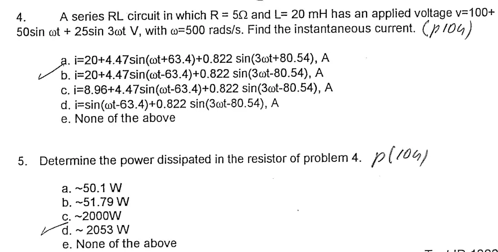 EECE 290 Exam, Spring 2008, page 8
