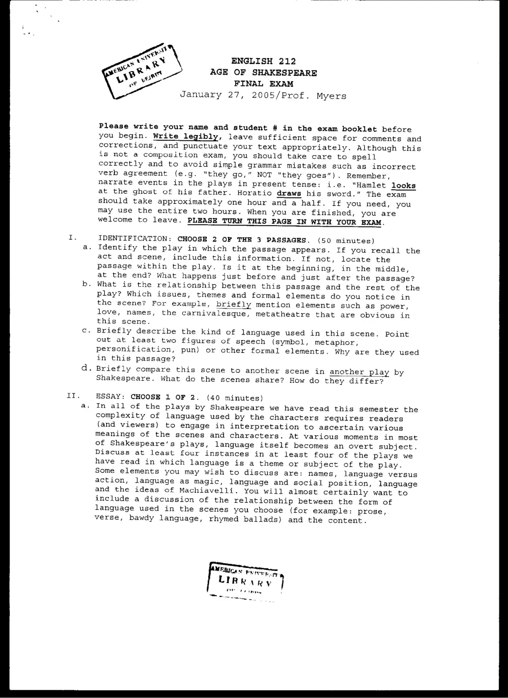 ENG 212 Final, Fall 2004, page 1