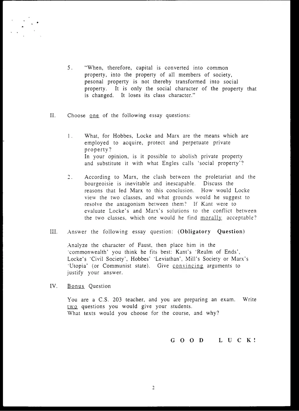 CVSP 203 Final, Spring 2000, page 2