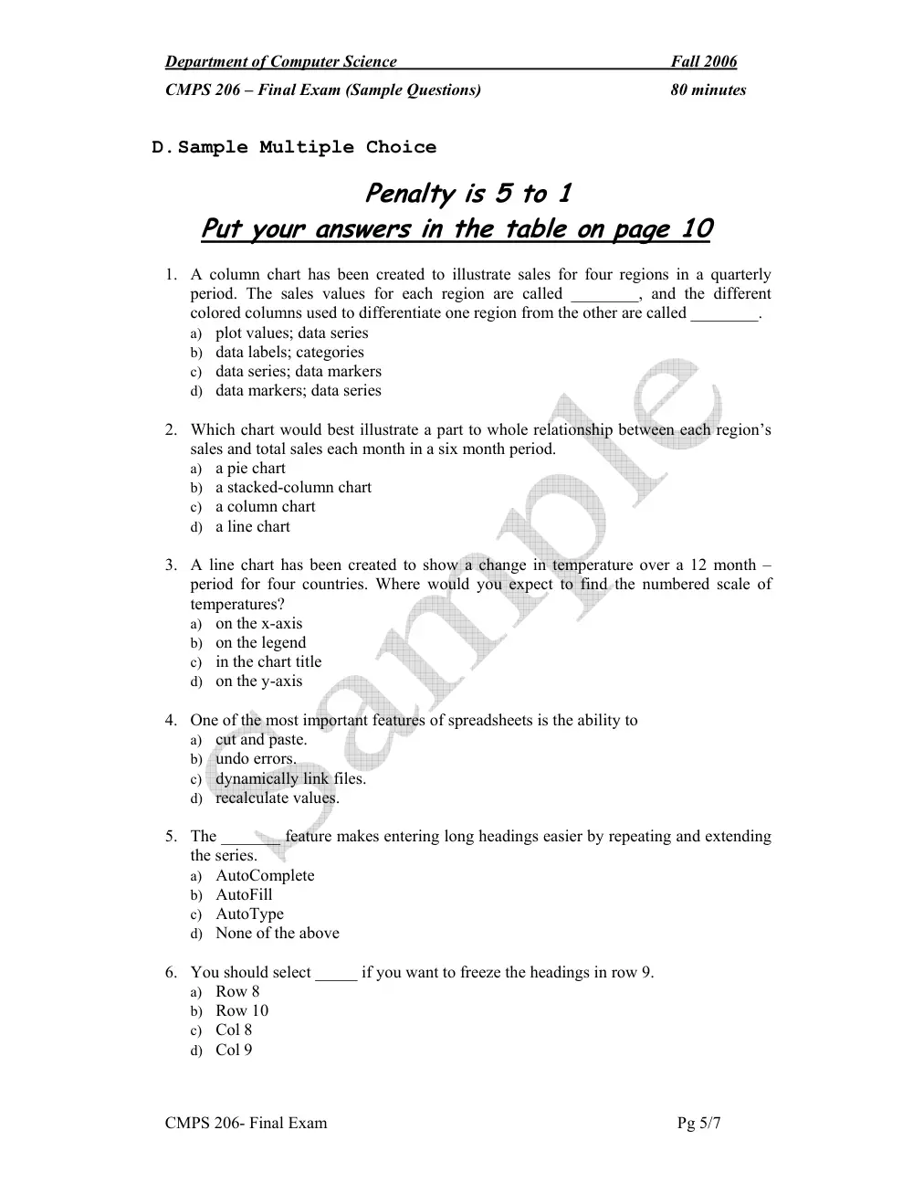 CMPS 206 Final, Fall 2005, page 5