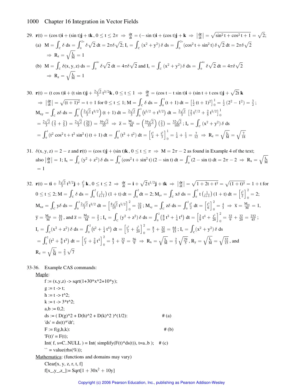 MATH 201 Problems Solution Chapter 16, Fall 2008, page 4