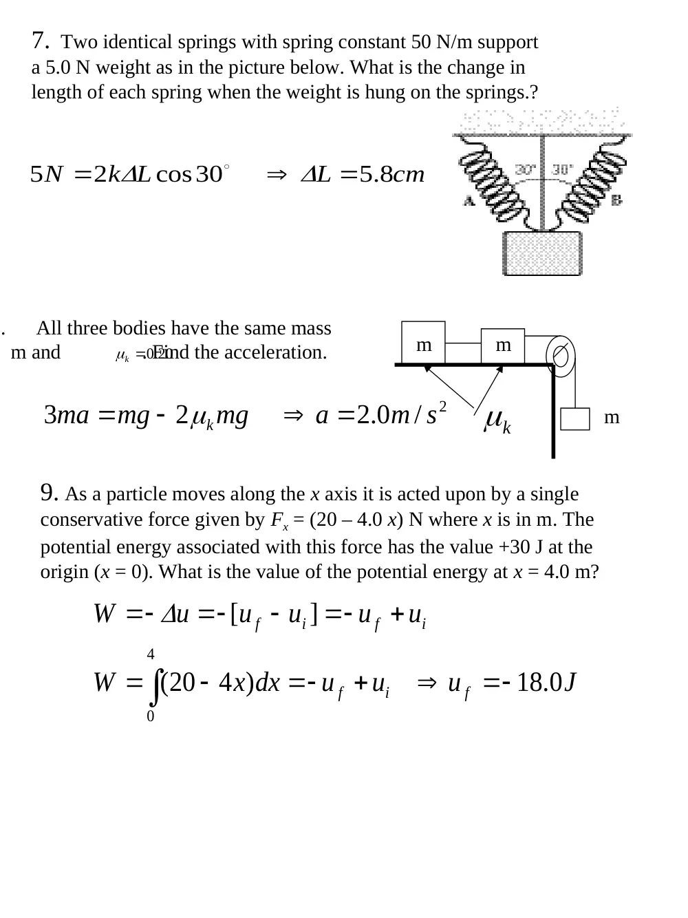 PHYS 210 Exam 1, Spring 2012, page 3