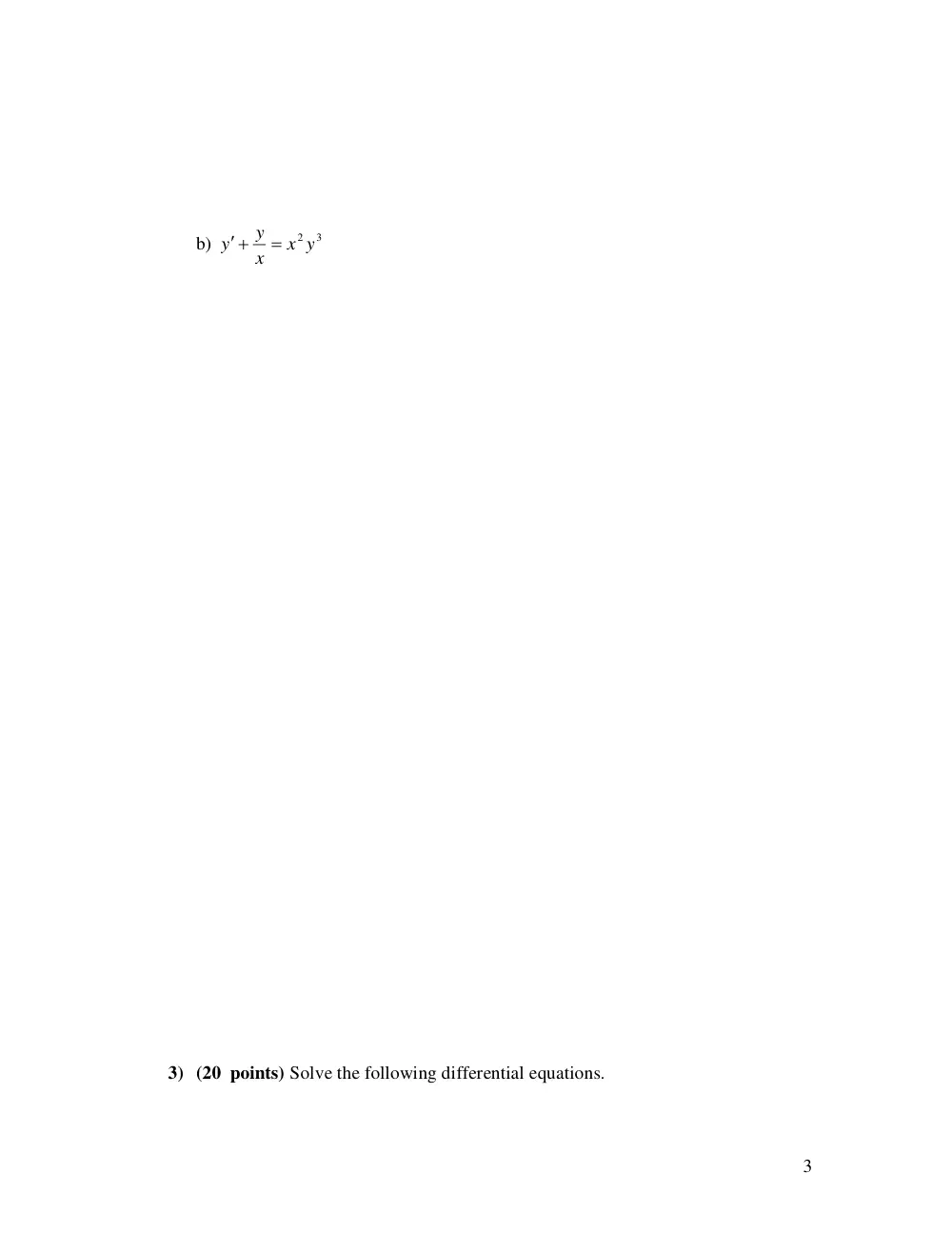 MAT 235 Final, Spring 2003, page 3