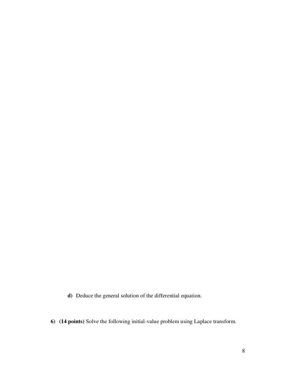 MAT 235 Final, Spring 2003, page 8